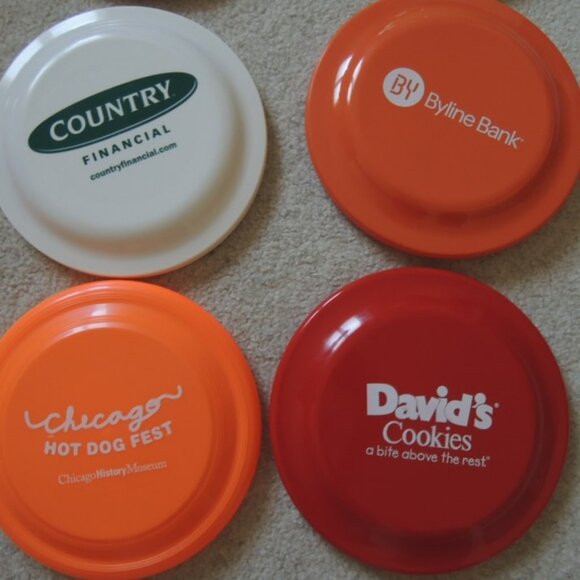 Frisbees Lot of 24 Flying Discs + Spin Jammer Rings - Frisbee Promo Toys - NEW - Picture 7 of 11